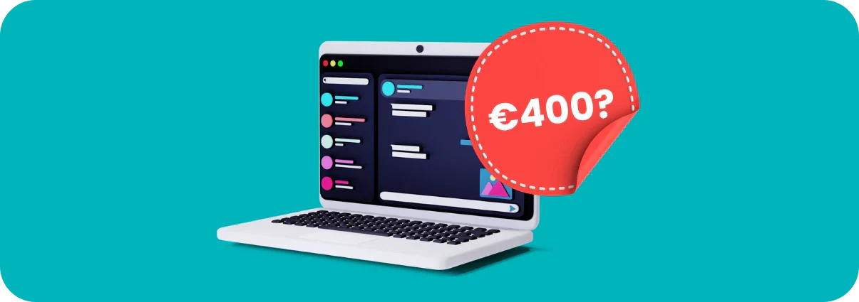 Banner refurbished laptop van €400