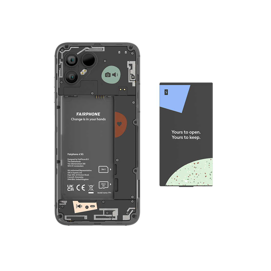 Fairphone 4 - 256GB Grey - DERNIERS EXEMPLAIRES