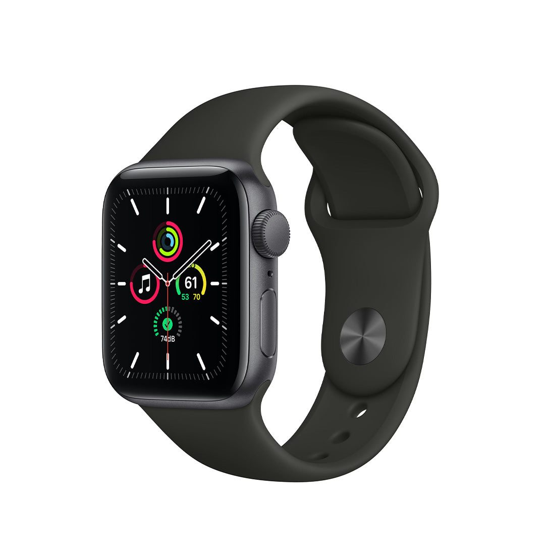 Apple Watch SE (2020) | 44mm | Spacegray ALU | Midnight Sportband | GPS
