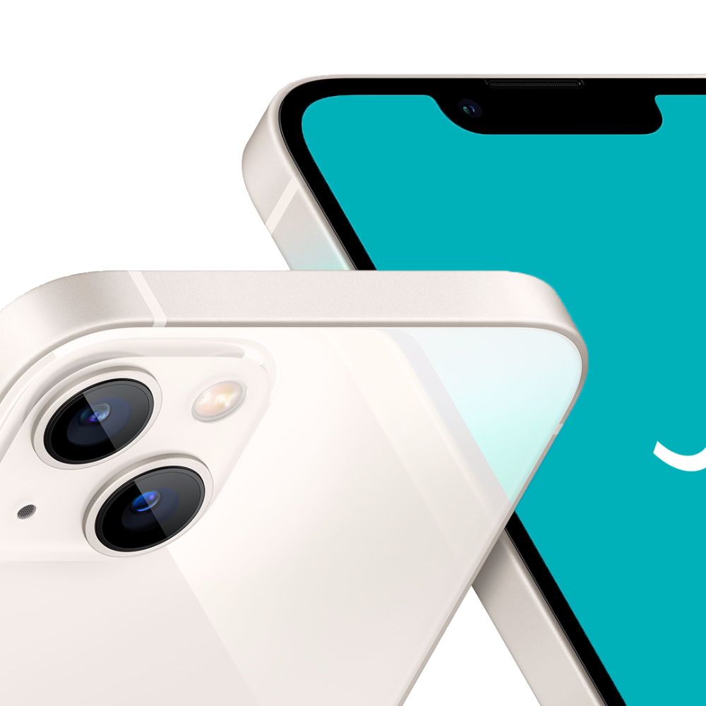 Refurbished iPhone 13 - Wit - 128GB - Simlockvrij