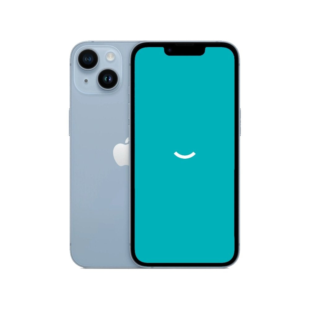 Refurbished iPhone 14 256GB Blauw Simlockvrij - Productfoto 1 - Back in Use