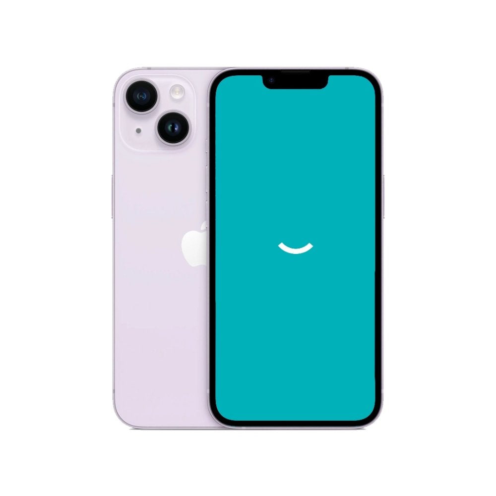 Refurbished iPhone 14 256GB Paars Simlockvrij - Productfoto 1 - Back in Use