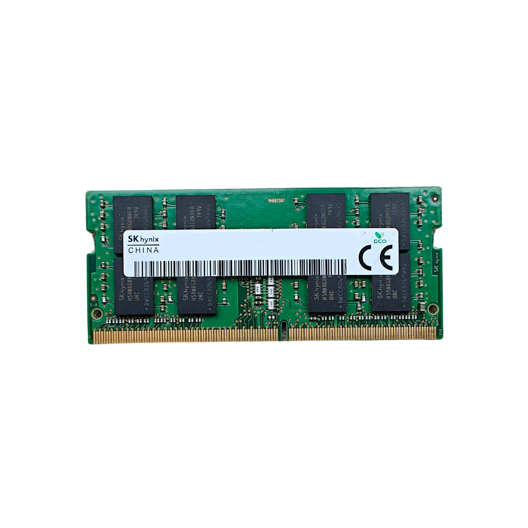 SK hynix DDR4 2400 8GB ×2 計 16GB SK Hynix 16GB DDR4 2400MHz SODIMM | HMA82GS6AFR8N-UH