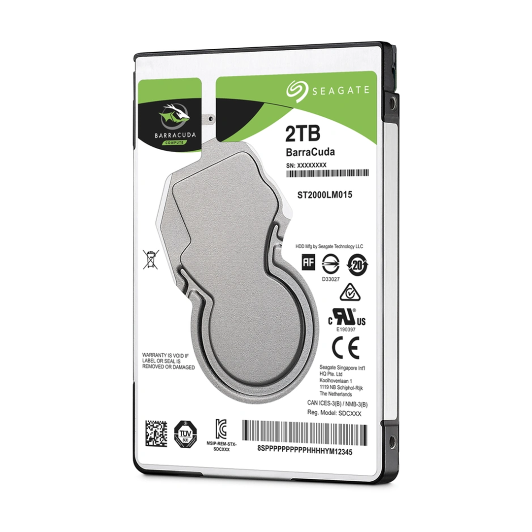 Seagate BarraCuda 2TB HDD 2.5"