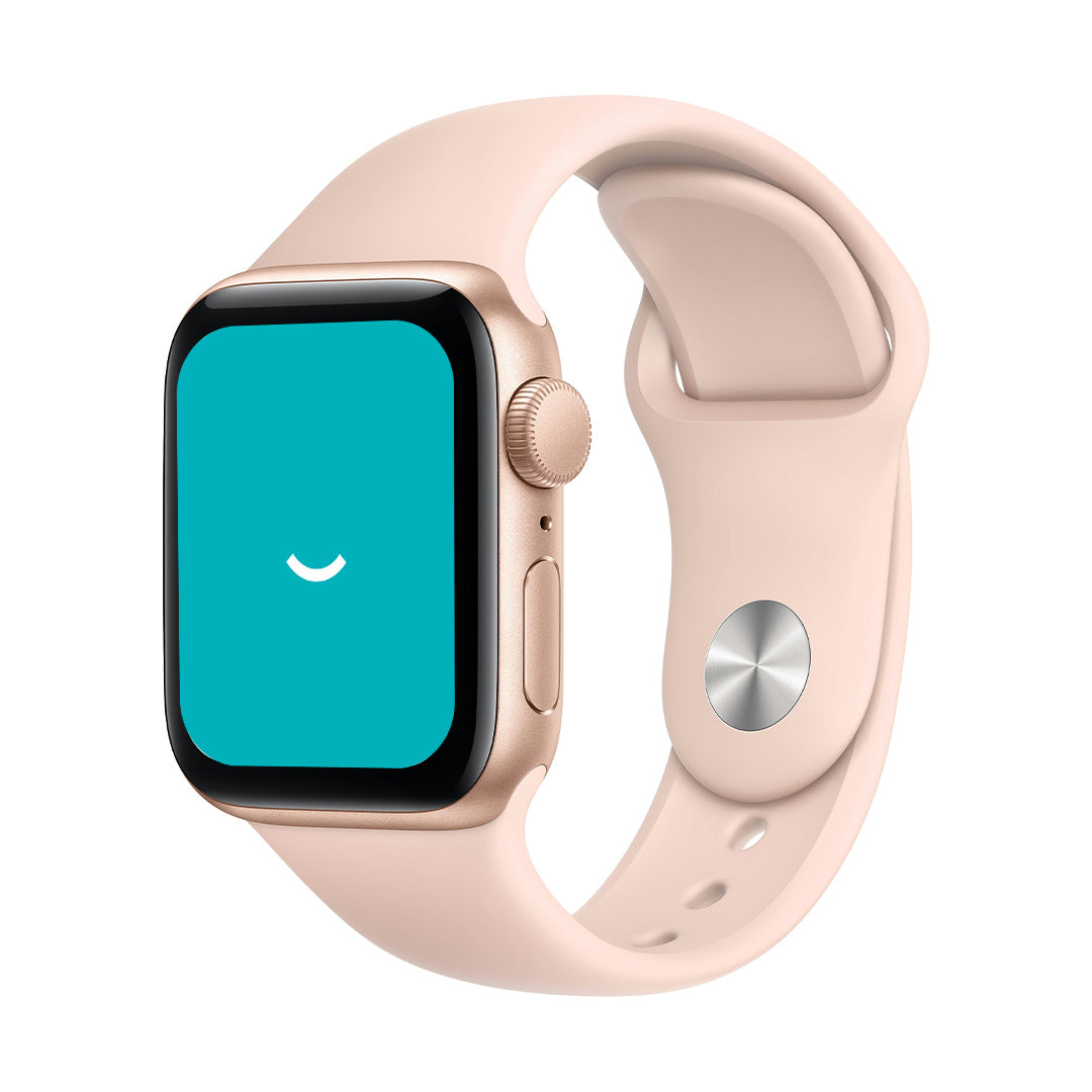 Apple Watch SE (2020) | 40mm | Gold ALU | Pink Sand Sportband | GPS