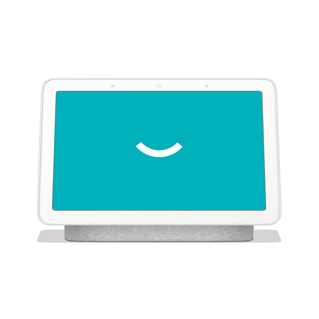 Google Nest Hub 1. Generation | Kreide | Smart Home Hub | Neu in der Verpackung