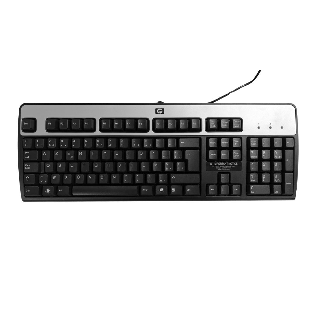 HP KU-0316 Tastatur | Azerty | Kabelgebundenes USB