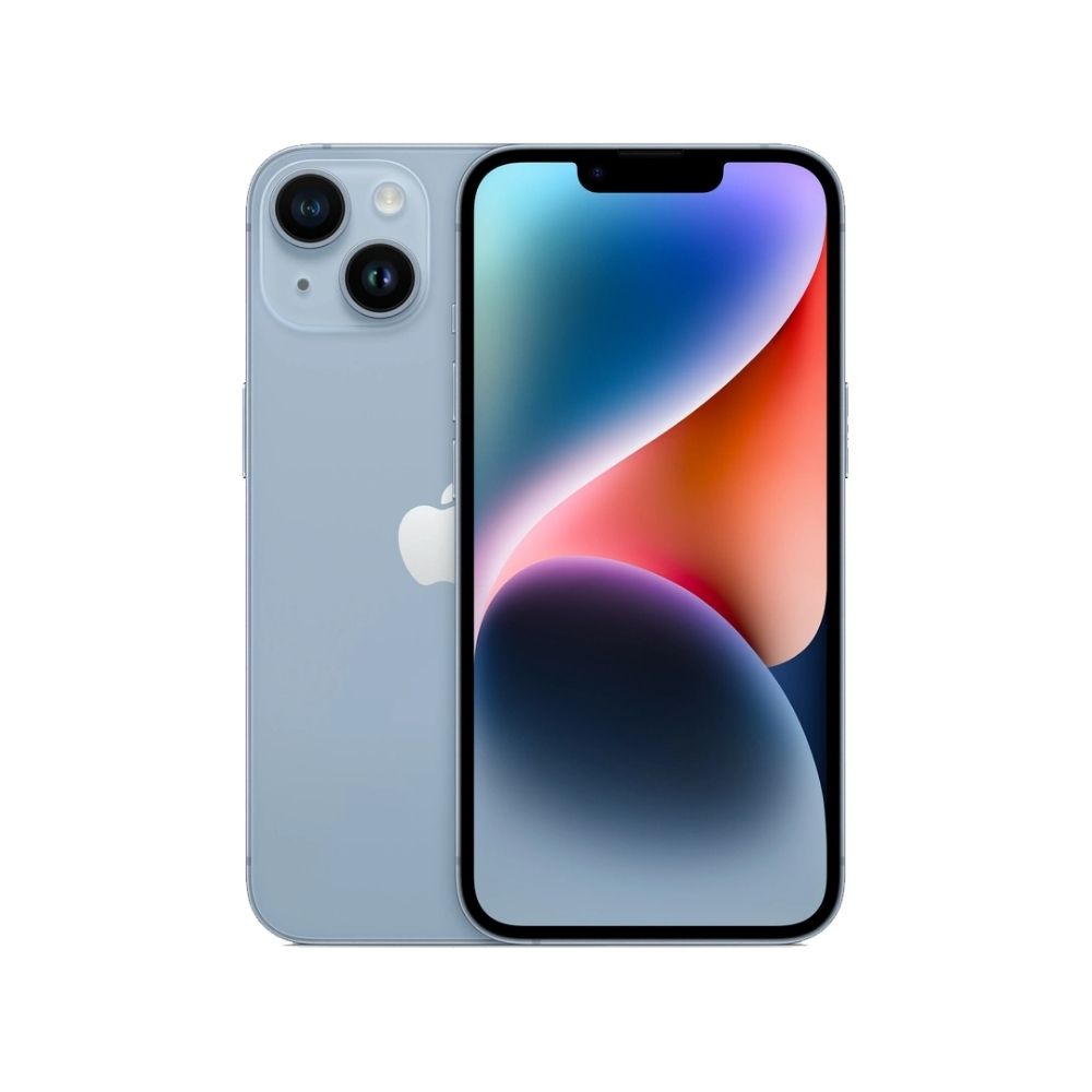 Refurbished iPhone 14 256GB Blauw Simlockvrij - Productfoto 2 - Back in Use