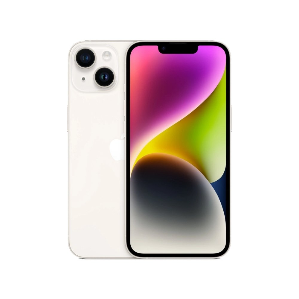 Refurbished iPhone 14 256GB Wit Simlockvrij - Productfoto 2 - Back in Use