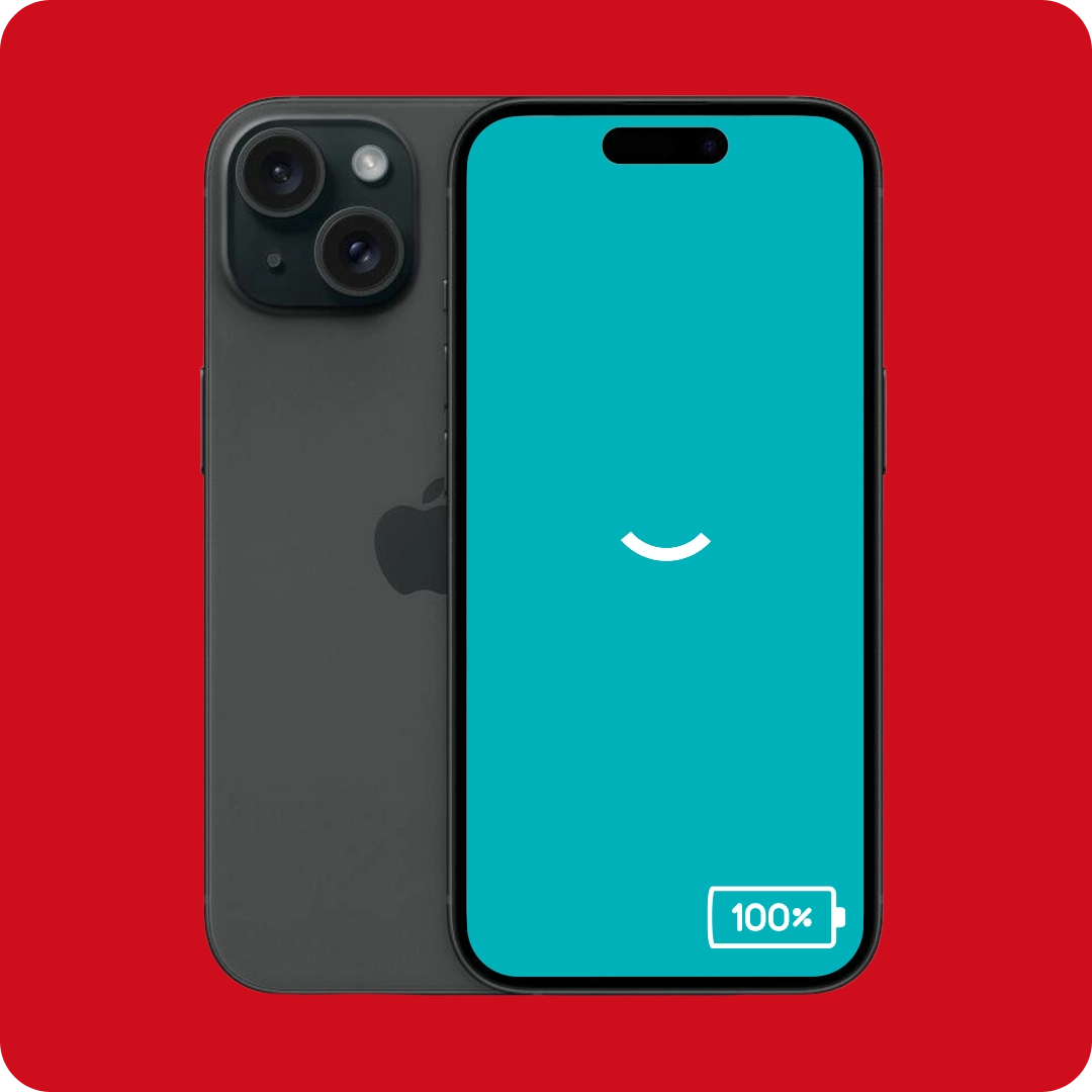 Refurbished iPhone 15 | 256GB | Zwart | Simlockvrij | Nieuwe batterij